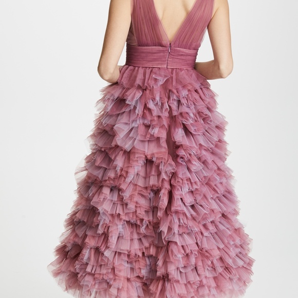 Marchesa Notte Tulle Gown I *BRAND NEW WITH TAGS* - Picture 3 of 5